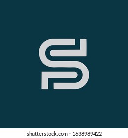 Letter S ,SS Logo Design Simple Vector
