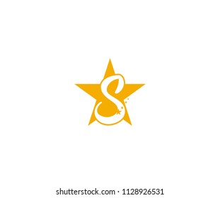 Letter S Star Logo