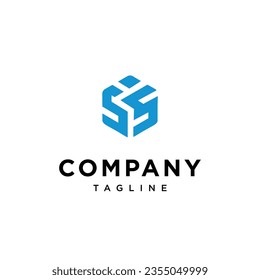 Letter S S Storage logo icon vector template.eps