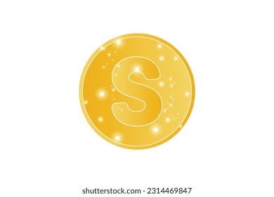 letter S stylish unique elegant logo design