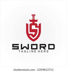 Logo-Design des Buchstaben S 