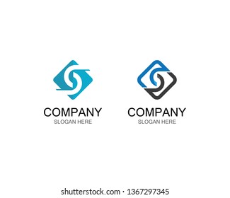 Letter s symbol illustration design