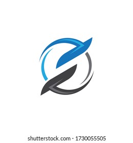 Letter s symbol illustration design