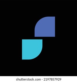 letter S symbol for technology companies