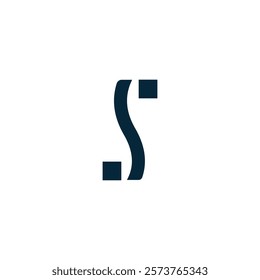 Letter S Tech Modern Logo Template