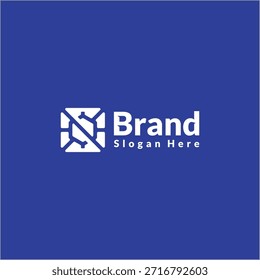 Plantilla de Vector de diseño de logotipo moderno de letra S tech