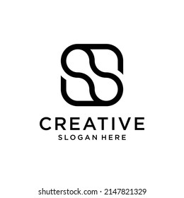 Design-Vorlage für das Logo des Briefs