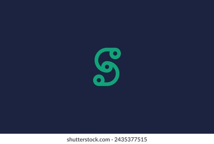 letter s technology logo icon design vector design template inspiration