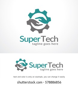 Letter S Technology Logo Template Design Vector