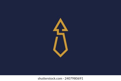 letter s with tie logo icon design vector design template inspiration