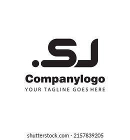letter s and u in rounded style suitable for tech company logo