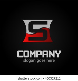 Letter s Vector elegant alphabet symbol 
