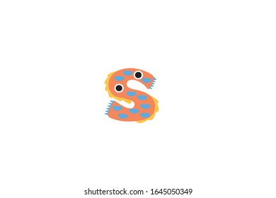 Letter s vector Icon Illustration