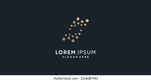 Letter S vector icon logo design with creative unique style Premium Vector