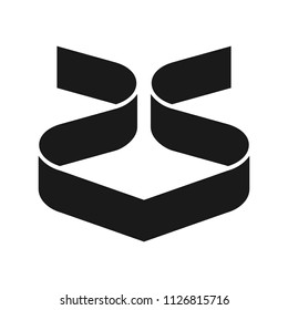 letter S vector logo.