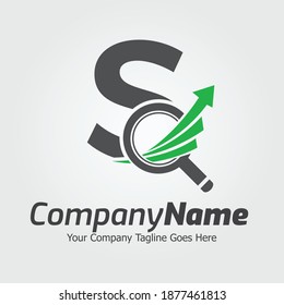 Letter S vector logo template, Colorful Letter S logo, Financial Company Logo, Financial Institute Advisors Logo Design Template Vector Icon