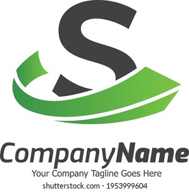 Letter S vector logo template, Colorful Letter S logo, Financial Company Logo, Financial Institute Advisors Logo Design Template Vector Icon