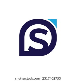 Letter S vector logo template, Colorful Letter S logo, Financial Company Logo, Financial Institute Advisors Logo Design Template Vector Icon