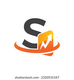Letter S vector logo template, Colorful Letter S logo, Financial Company Logo, Financial Institute Advisors Logo Design Template Vector Icon