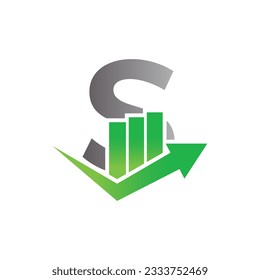 Letter S vector logo template, Colorful Letter S logo, Financial Company Logo, Financial Institute Advisors Logo Design Template Vector Icon