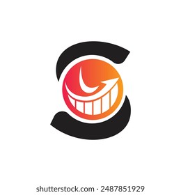 
Letter S vector logo template, Colorful Letter S logo, Financial Company Logo, Financial Institute Advisors Logo Design Template Vector Icon
