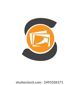 Letter S vector logo template, Colorful Letter S logo, Financial Company Logo, Financial Institute Advisors Logo Design Template Vector Icon