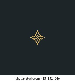  letter S vector Luxury, eps 10