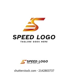 Letter S Vector Speed Logo