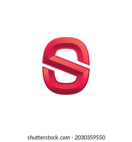 Letter S vector symbol design