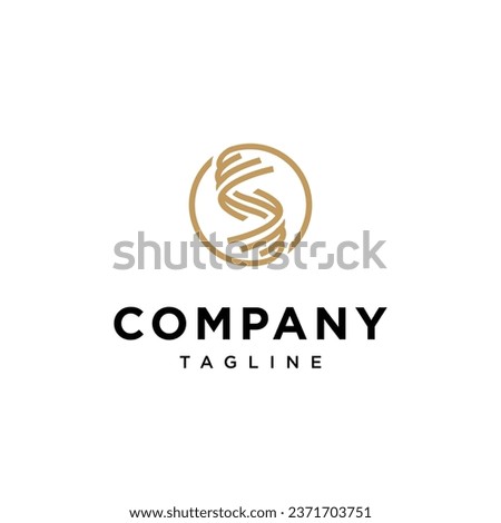 Letter S wind logo icon vector template.eps