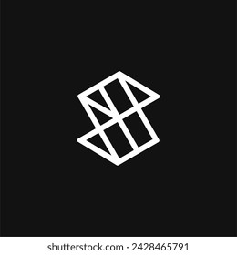 Letter S and windows logo combination for door and window company
