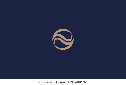 letter s with yin yang logo icon design vector design template inspiration