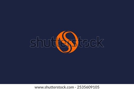 letter s with yin yang logo icon design vector design template inspiration