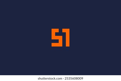 Letra S1 cuadrado logo icono diseño Vector diseño Plantilla inspiración