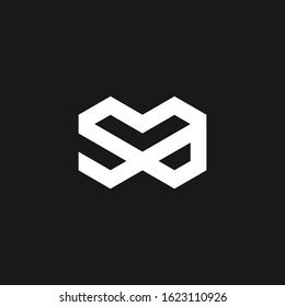 Letter SA Logo Design Template