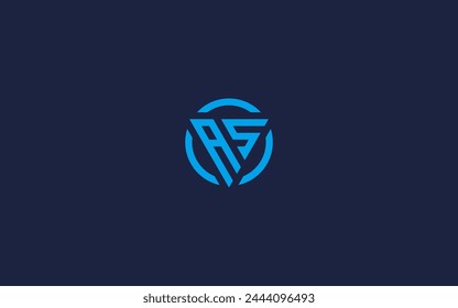 letra as o sa logo logo diseño Vector diseño Plantilla inspiración