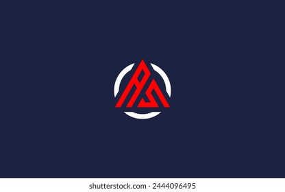Buchstaben als oder SA Logo Symbol Design Vektorgrafik Design Vorlage Inspiration