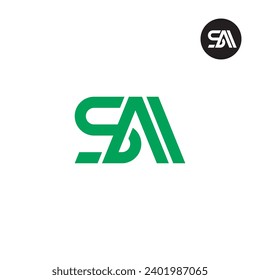 Letter SAI Monogram Logo Design