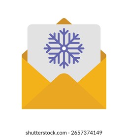 Carta Para Santa Flat Vetor Ícone Eps 10 Arquivos