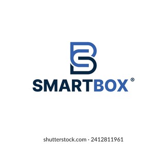 Letter SB BS Simple Monogram Logo