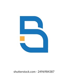 Letter SB Logo Vector  for business and company. initial sb