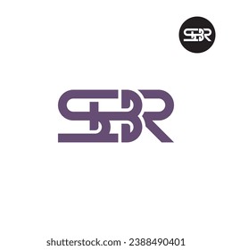 Letter SBR Monogram Logo Design