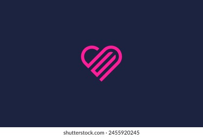 letter sc with heart logo icon design vector design template inspiration