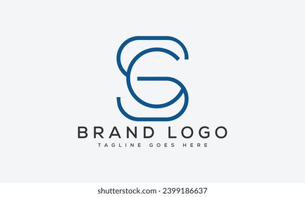 letter SC logo design vector template design for brand.