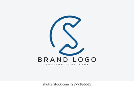 letter SC logo design vector template design for brand.