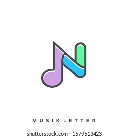 Letter Scale Illustration Vector Template. Suitable for Creative Industry, Multimedia, entertainment, Educations, Shop, and any related business