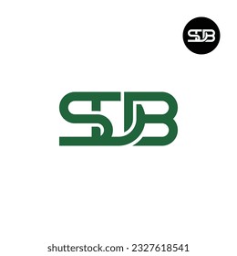 Letter SDB Monogram Logo Design