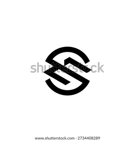 Letter SE Circle Logo Design 