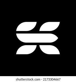 Letter SE creative monogram logo