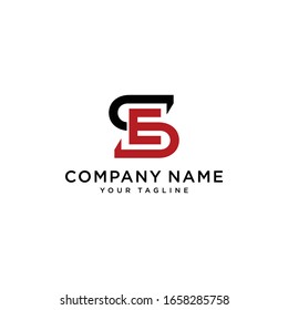 Letter SE Initial Modern Corporate Logotype